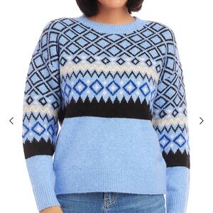 Karen Kane - Jacquard Sweater Size XL NWT